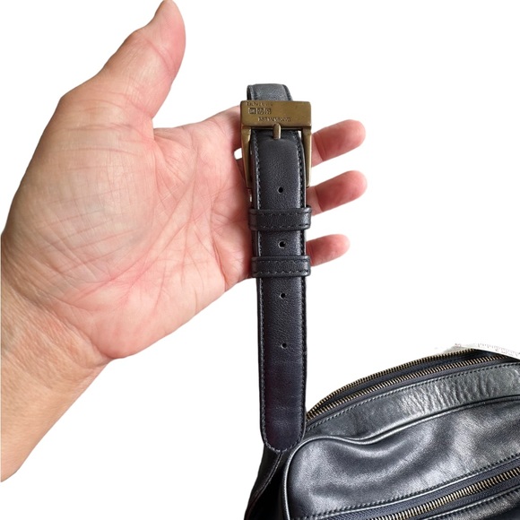 Ralph Lauren Navy Blue Leather Shoulder/Crossbody Purse - Picture 11 of 14